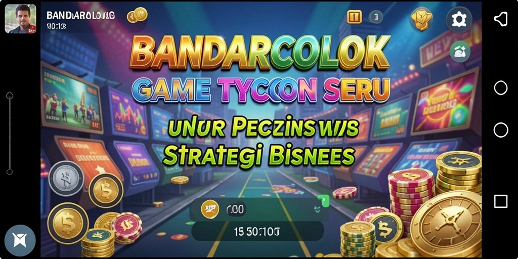 Tampilan gameplay BANDARCOLOK yang menarik dan interaktif.