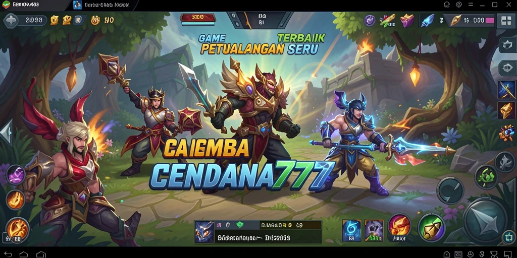 Tampilan seru dari gameplay CENDANA777 yang menegangkan.