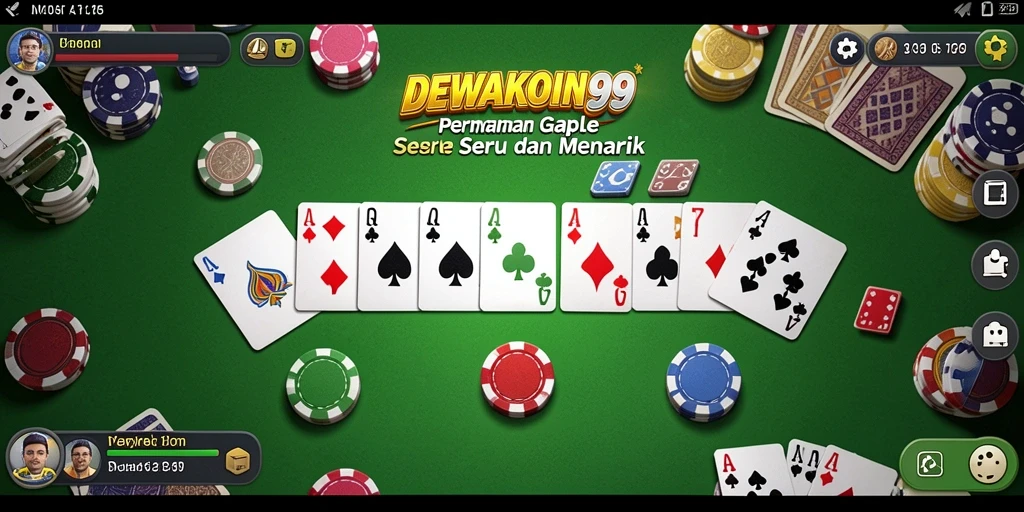 Tampilan gameplay DEWAKOIN99 dengan grafis yang menarik dan interaksi seru.
